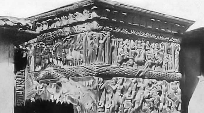 Τμήμα της Αψίδας του Γαλερίου το 1903